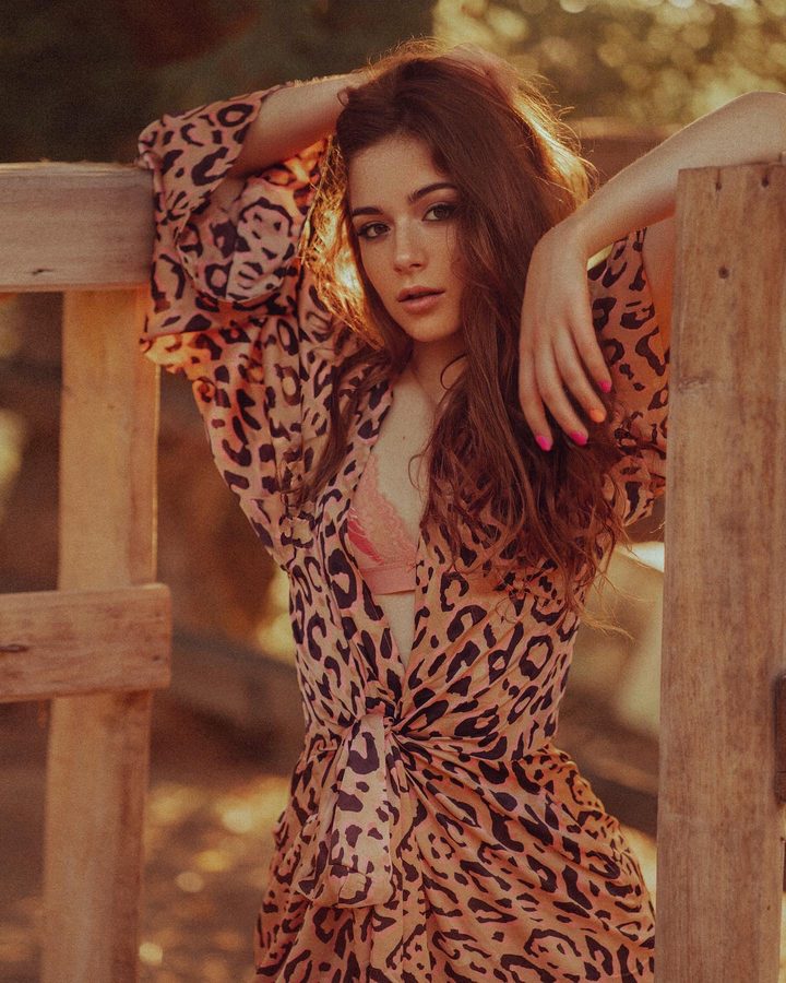 Veronica Kalutska as a model